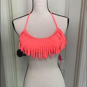 Fringe bikini top